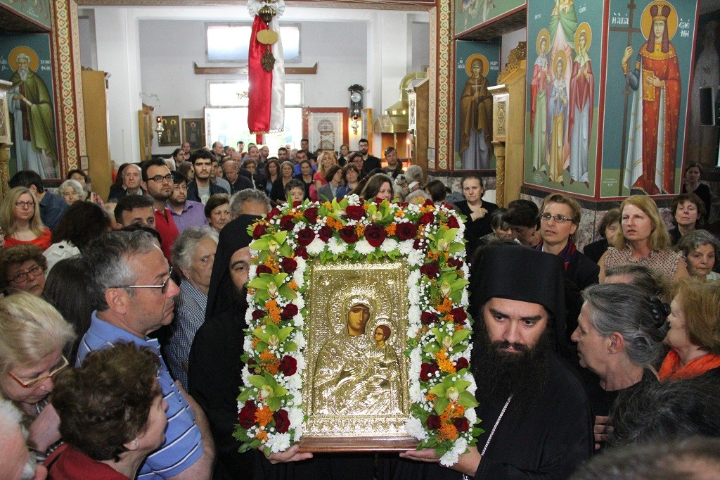 εικόνα παναγίας της βηματάρισας